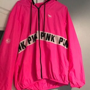 Pink Victoria’s Secret Rainjacket